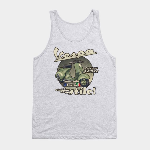 Travel in Style Tank Top by JCD666